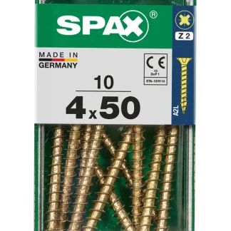 Spax Universalschrauben 4.0 x 50 mm PZ 2 - 10 Stk.