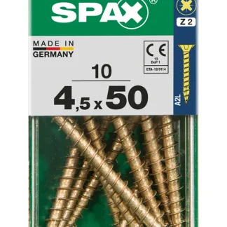 Spax Universalschrauben 4.5 x 50 mm PZ 2 - 10 Stk.