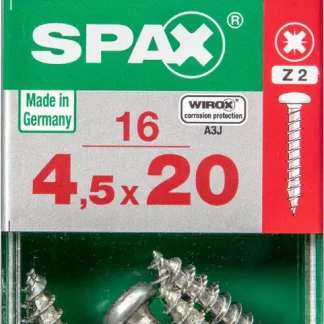 Spax Universalschrauben 4.5 x 20 mm TX 20 - 16 Stk.