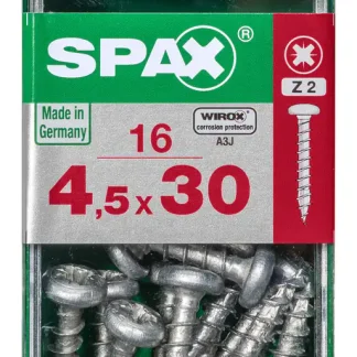 Spax Universalschrauben 4.5 x 30 mm TX 20 - 16 Stk.