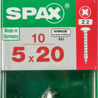 Spax Universalschrauben 5.0 x 20 mm TX 20 - 10 Stk.