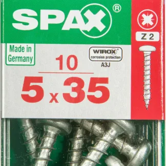 Spax Universalschrauben 5.0 x 35 mm TX 20 - 10 Stk.