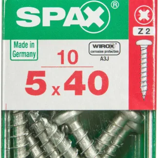 Spax Universalschrauben 5.0 x 40 mm TX 20 - 10 Stk.