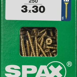 Spax Universalschrauben 3.0 x 30 mm PZ 1 - 250 Stk.