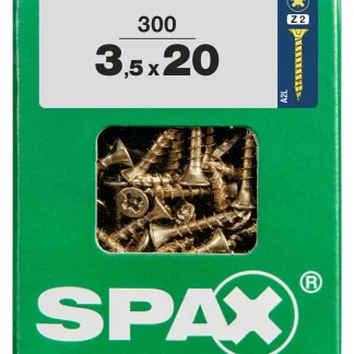 Spax Universalschrauben 3.5 x 20 mm PZ 2 - 300 Stk.