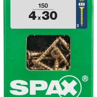 Spax Universalschrauben 4.0 x 30 mm PZ 2 - 150 Stk.