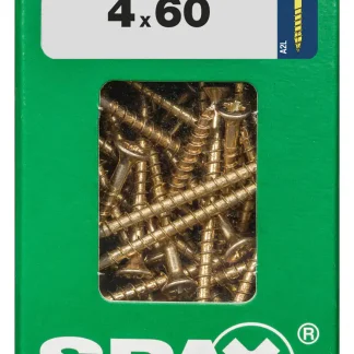 Spax Universalschrauben 4.0 x 60 mm PZ 2 - 75 Stk.