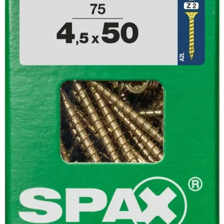 Spax Universalschrauben 4.5 x 50 mm PZ 2 - 75 Stk.