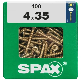 Spax Universalschrauben 4.0 x 35 mm PZ 2 - 400 Stk.