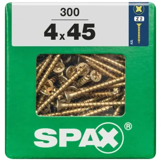 Spax Universalschrauben 4.0 x 45 mm PZ 2 - 300 Stk.