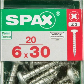 Spax Universalschrauben 6.0 x 30 mm TX 30 - 20 Stk.
