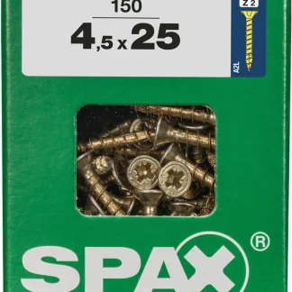 Spax Universalschrauben 4.5 x 25 mm PZ 2 - 150 Stk.