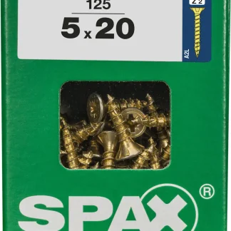 Spax Universalschrauben 5.0 x 20 mm PZ 2 - 125 Stk.