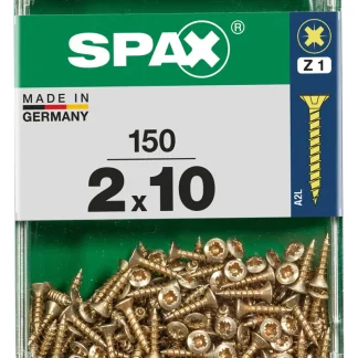 Spax Universalschrauben 2.0 x 10 mm PZ 1 - 150 Stk.