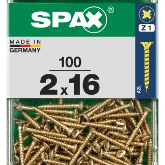 Spax Universalschrauben 2.0 x 16 mm PZ 1 - 100 Stk.