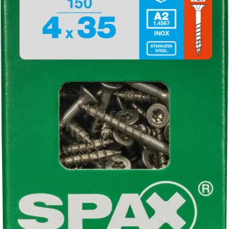 Spax Universalschrauben 4.0 x 35 mm TX 20 Senkkopf - 150 Stk.