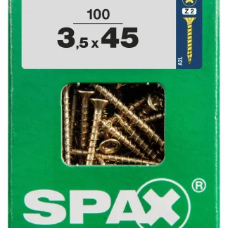 Spax Universalschrauben 3.5 x 45 mm PZ 2 - 100 Stk.