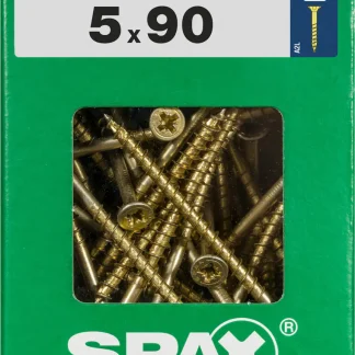 Spax Universalschrauben 5.0 x 90 mm PZ 2 - 90 Stk.