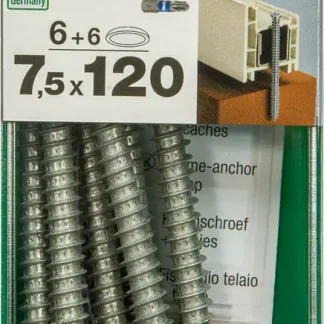 Spax Rahmenanker 7.5 x 120 mm TX 30 - 6 Stk.
