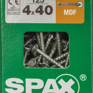 Spax Faserplattenschrauben 4.0 x 40 mm TX 15 - 125 Stk.