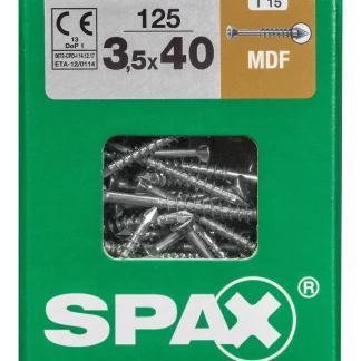 Spax Faserplattenschrauben 3.5 x 40 mm TX 15 - 125 Stk.