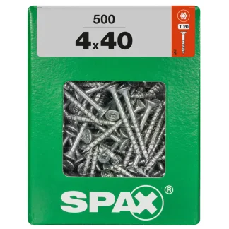 Spax Universalschrauben 4.0 x 40 mm TX 20 - 500 Stk.