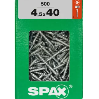 Spax Universalschrauben 4.5 x 40 mm TX 20 - 500 Stk.