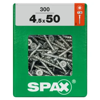 Spax Universalschrauben 4.5 x 50 mm TX 20 - 300 Stk.