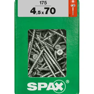 Spax Universalschrauben 4.5 x 70 mm TX 20 - 175 Stk.