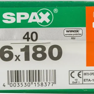 Spax Universalschrauben 6.0 x 180 mm TX 30 - 40 Stk.