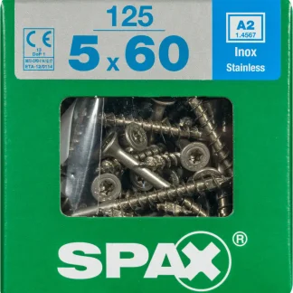 Spax Universalschrauben 5.0 x 60 mm TX 20 - 125 Stk.