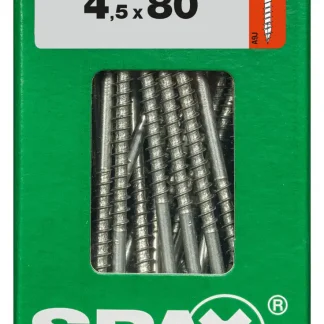 Spax Universalschrauben 4.5 x 80 mm TX 20 - 50 Stk.