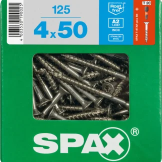 Spax Universalschrauben 4.0 x 50 mm TX 20 - 125 Stk.