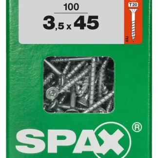 Spax Universalschrauben 3.5 x 45 mm TX 20 - 100 Stk.