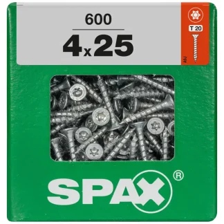 Spax Universalschrauben 4.0 x 25 mm TX 20 - 600 Stk.