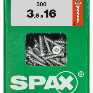 Spax Universalschrauben 3.5 x 16 mm TX 20 - 300 Stk.