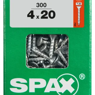 Spax Universalschrauben 4.0 x 20 mm TX 20 - 300 Stk.