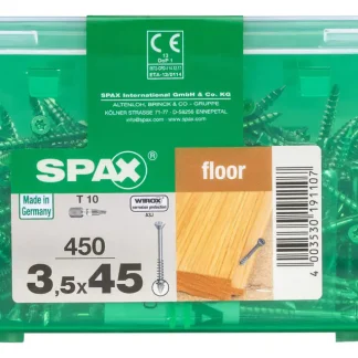 Spax Dielenschrauben 3.5 x 45 mm TX 10 - 450 Stk.