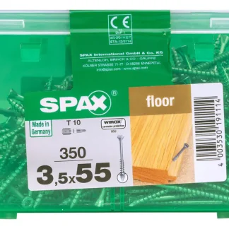 Spax Dielenschrauben 3.5 x 55 mm TX 10 - 350 Stk.