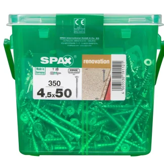 Spax Verlegeschrauben 4.5 x 50 mm TX 20 - 350 Stk.