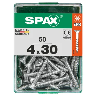 Spax Universalschrauben 4.0 x 30 mm TX 20 - 50 Stk.