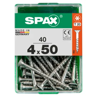 Spax Universalschrauben 4.0 x 50 mm TX 20 - 40 Stk.
