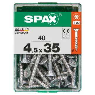 Spax Universalschrauben 4.5 x 35 mm TX 20 - 40 Stk.