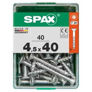 Spax Universalschrauben 4.5 x 40 mm TX 20 - 40 Stk.