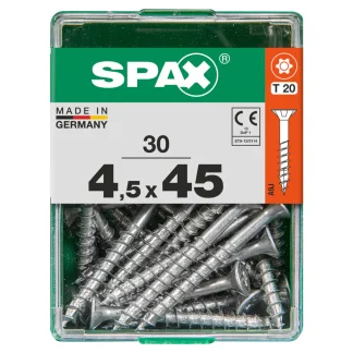 Spax Universalschrauben 4.5 x 45 mm TX 20 - 30 Stk.