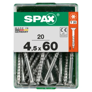Spax Universalschrauben 4.5 x 60 mm TX 20 - 20 Stk.