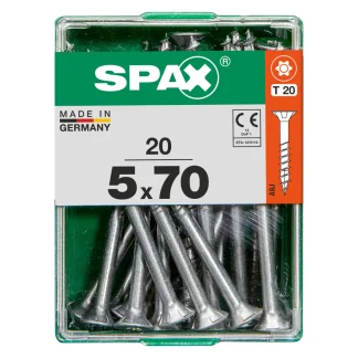 Spax Universalschrauben 5.0 x 70 mm TX 20 - 20 Stk.