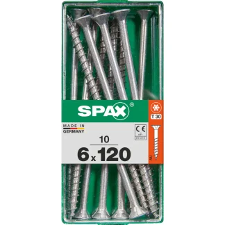 Spax Universalschrauben 6.0 x 120 mm TX 30 - 10 Stk.