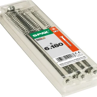 Spax Universalschrauben 6.0 x 180 mm TX 30 - 6 Stk.