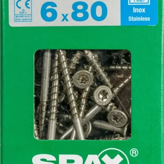 Spax Universalschrauben 6.0 x 80 mm TX 30 - 80 Stk.